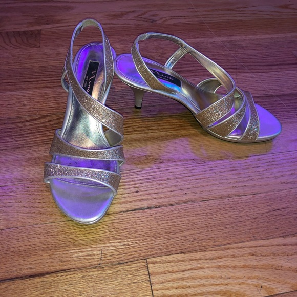 Nina New York -Strappy, Sparkly Heels - Picture 2 of 6